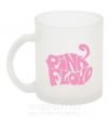 Чашка стеклянная PINK FLOYD графити Фроузен фото