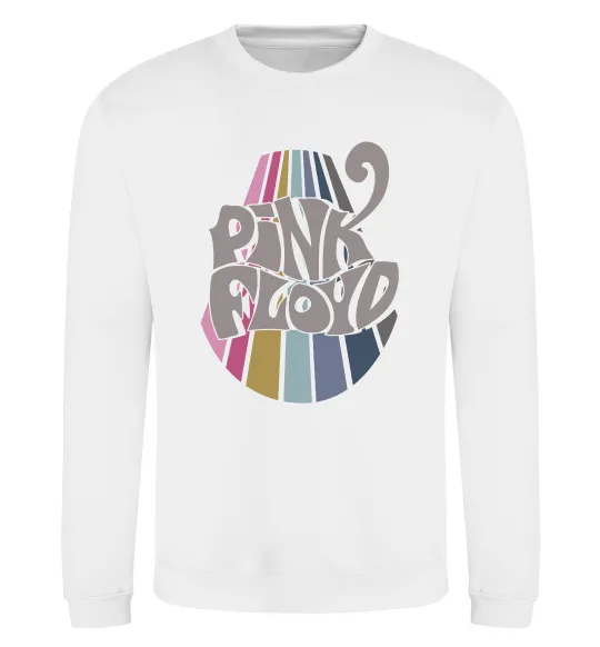 Свитшот Pink Floyd графіті Белый фото