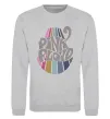 Свитшот Pink Floyd графіті Серый меланж фото