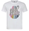 Чоловіча футболка Pink Floyd графіті Білий Чоловіча футболка Pink Floyd графіті Білий фото