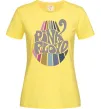 Жіноча футболка Pink Floyd графіті Лимонний фото