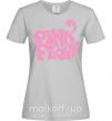 Жіноча футболка PINK FLOYD графити Сірий фото