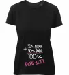 Жіноча преміум футболка 50%+50% Чорний фото