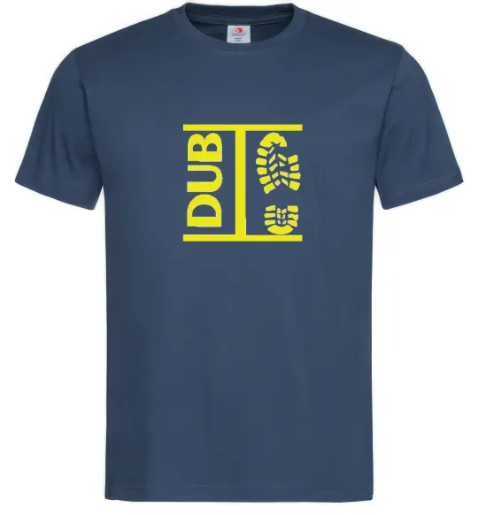 Мужская футболка DUB STEP Темно-синий фото