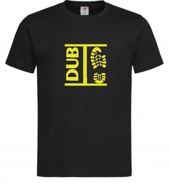 Мужская футболка DUB STEP Черный фото