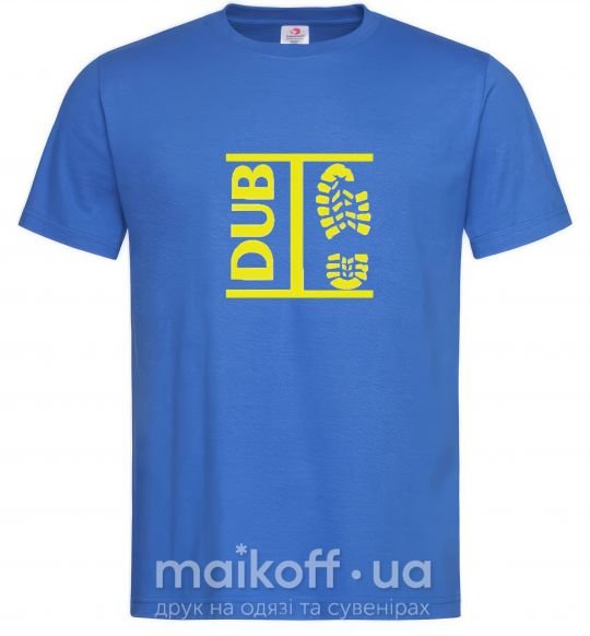 Мужская футболка DUB STEP Ярко-синий фото