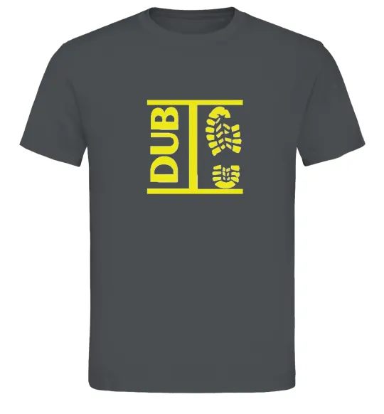 Мужская футболка DUB STEP Графит фото