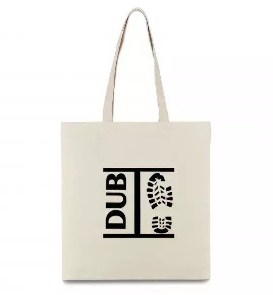 Эко-сумка DUB STEP Бежевый фото