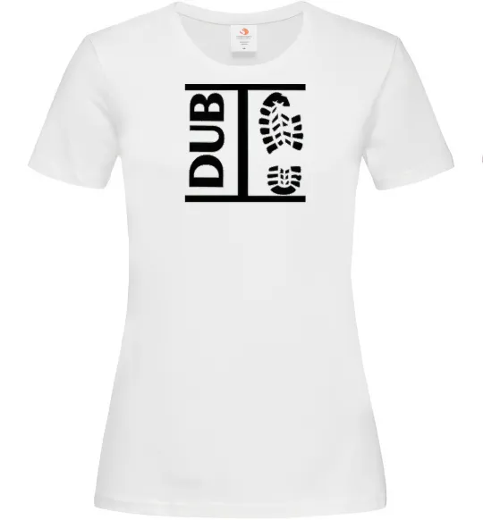 Жіноча футболка DUB STEP Білий фото