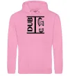 Чоловіча толстовка (худі) DUB STEP Рожевий фото