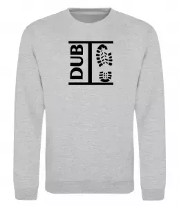 Світшот DUB STEP Сірий меланж фото