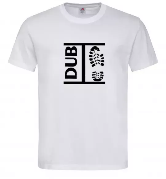 Мужская футболка DUB STEP Белый фото