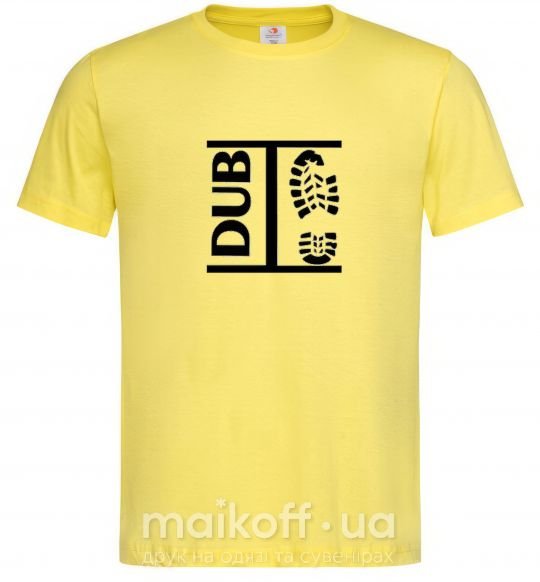 Мужская футболка DUB STEP Лимонный фото