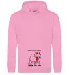 Женская толстовка (худи) Чекайте, буду вчасно! Розовый фото