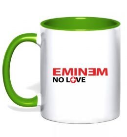 Чашка с цветной ручкой EMINEM