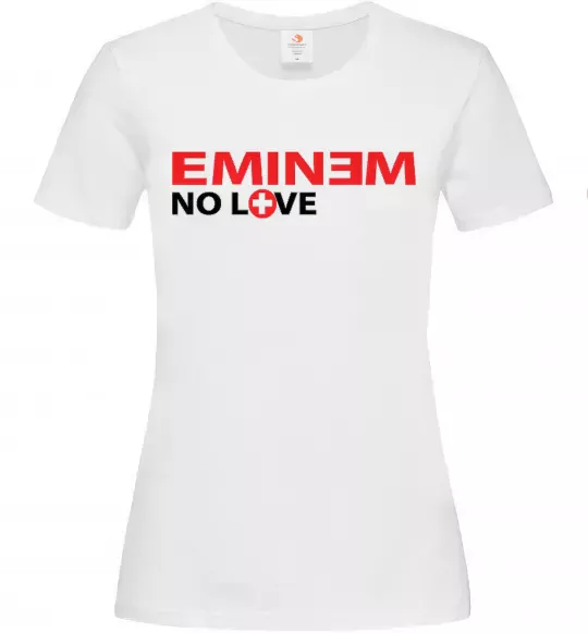Женская футболка EMINEM Белый фото