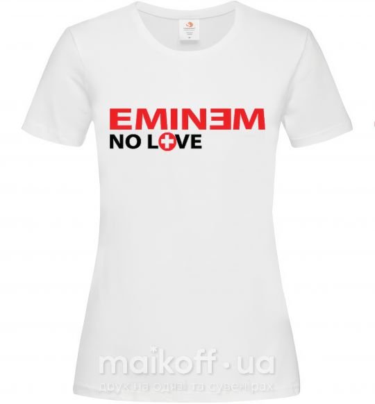 Женская футболка EMINEM Белый фото