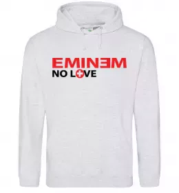 Мужская толстовка (худи) EMINEM Серый меланж фото