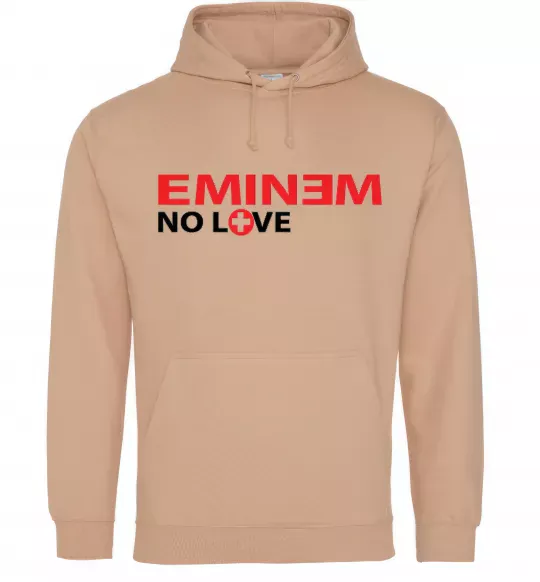 Мужская толстовка (худи) EMINEM Песочный фото