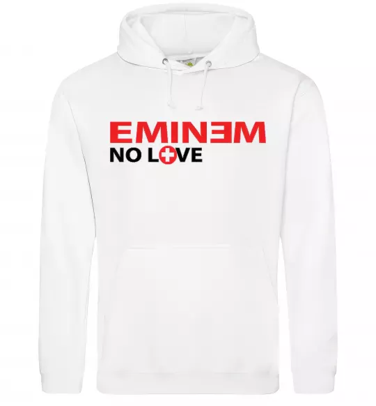 Жіноча толстовка (худі) EMINEM Білий фото