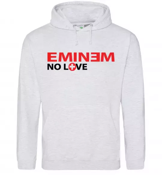 Жіноча толстовка (худі) EMINEM Сірий меланж фото