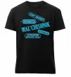 Чоловіча преміум футболка MAL'CHISHNIK Чорний фото