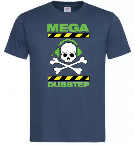 Чоловіча футболка ДАБСТЕП Темно-синій фото