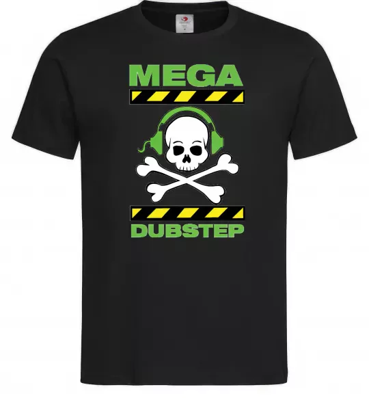 Чоловіча футболка ДАБСТЕП Чорний фото