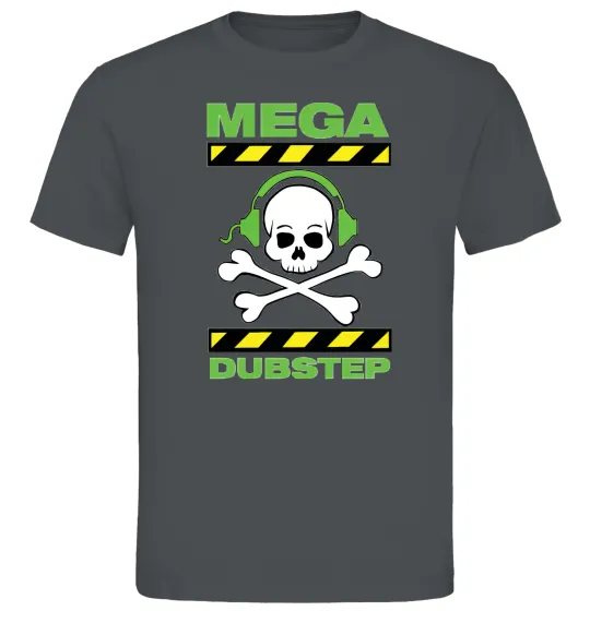 Чоловіча футболка ДАБСТЕП Графіт фото