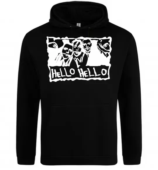 Жіноча толстовка (худі) HELLO HELLO Чорний фото