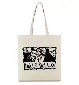 Еко-сумка HELLO HELLO Бежевий фото