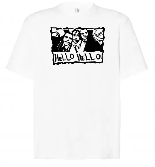 Футболка Оверсайз HELLO HELLO Білий фото