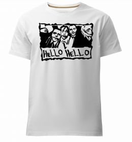 Мужская премиум футболка HELLO HELLO