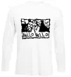 Лонгслив HELLO HELLO Белый фото