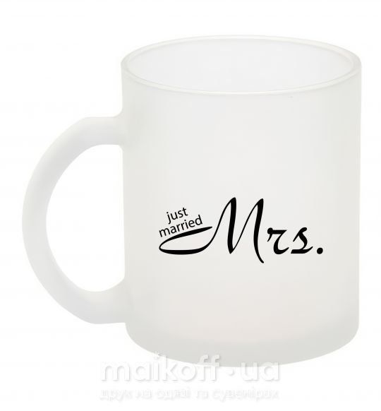 Чашка стеклянная MRS. Фроузен фото
