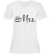 Жіноча футболка MRS. Білий фото