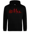 Жіноча толстовка (худі) MRS. Чорний фото