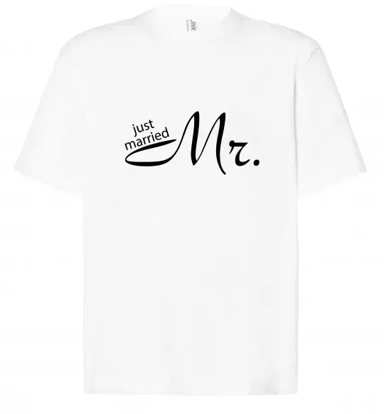 Футболка Оверсайз MR. Белый фото