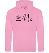 Чоловіча толстовка (худі) MR. Рожевий фото