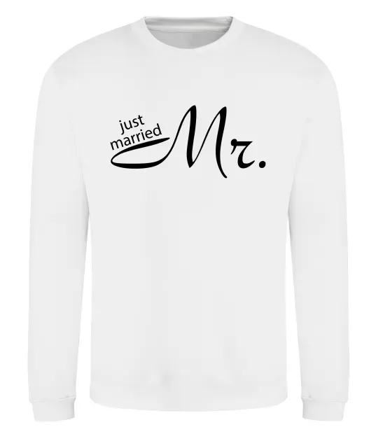 Свитшот MR. Белый фото