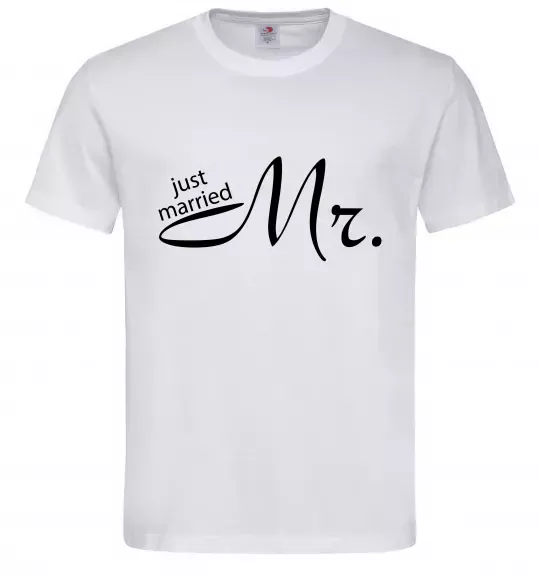 Мужская футболка MR. Белый фото