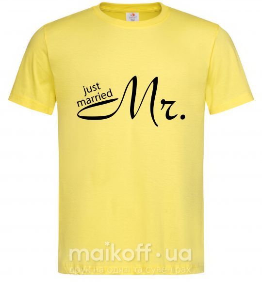 Мужская футболка MR. Лимонный фото