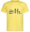 Мужская футболка MR. Лимонный фото