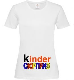 Жіноча футболка КИНДЕР СЮРПРИЗ Жіноча футболка КИНДЕР СЮРПРИЗ