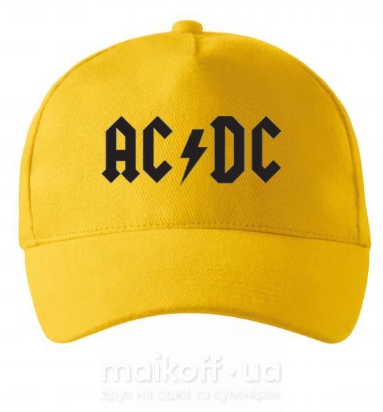Кепка AC/DC Сонячно жовтий фото