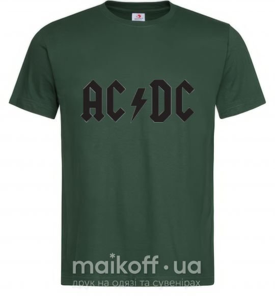 Мужская футболка AC/DC Темно-зеленый фото