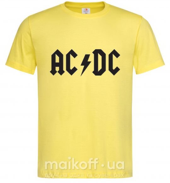 Чоловіча футболка AC/DC Лимонний фото