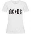 Жіноча футболка AC/DC Білий фото