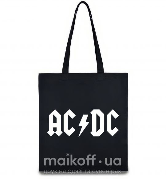 Еко-сумка AC/DC Чорний фото