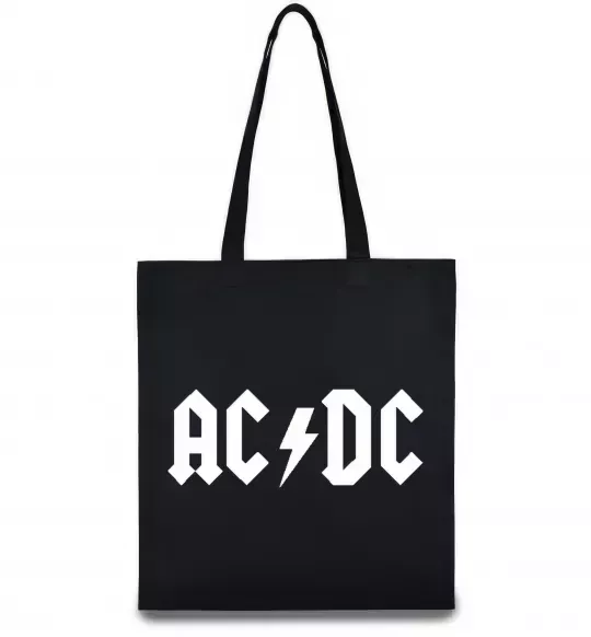 Эко-сумка AC/DC Черный фото